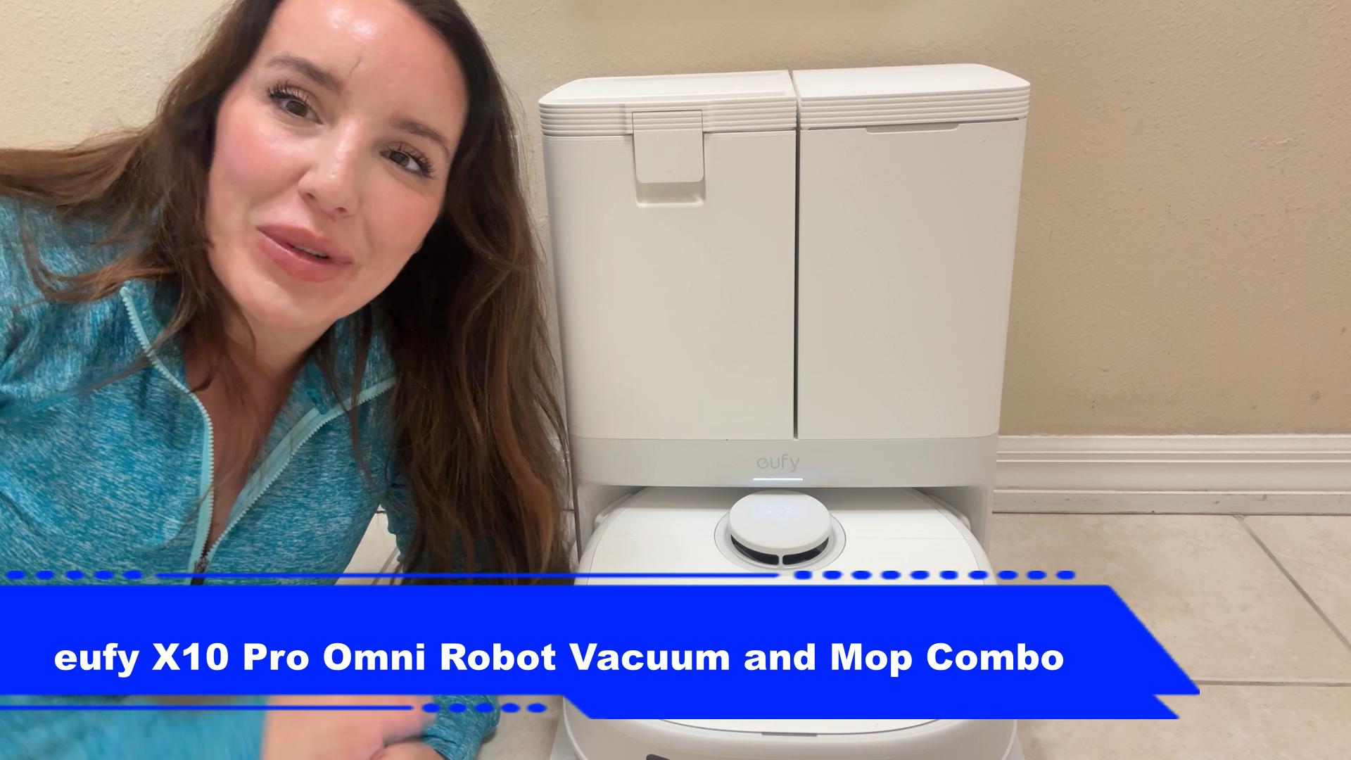 Watch eufy X10 Pro Omni Robot Vacuum and Mop Combo on Amazon Live